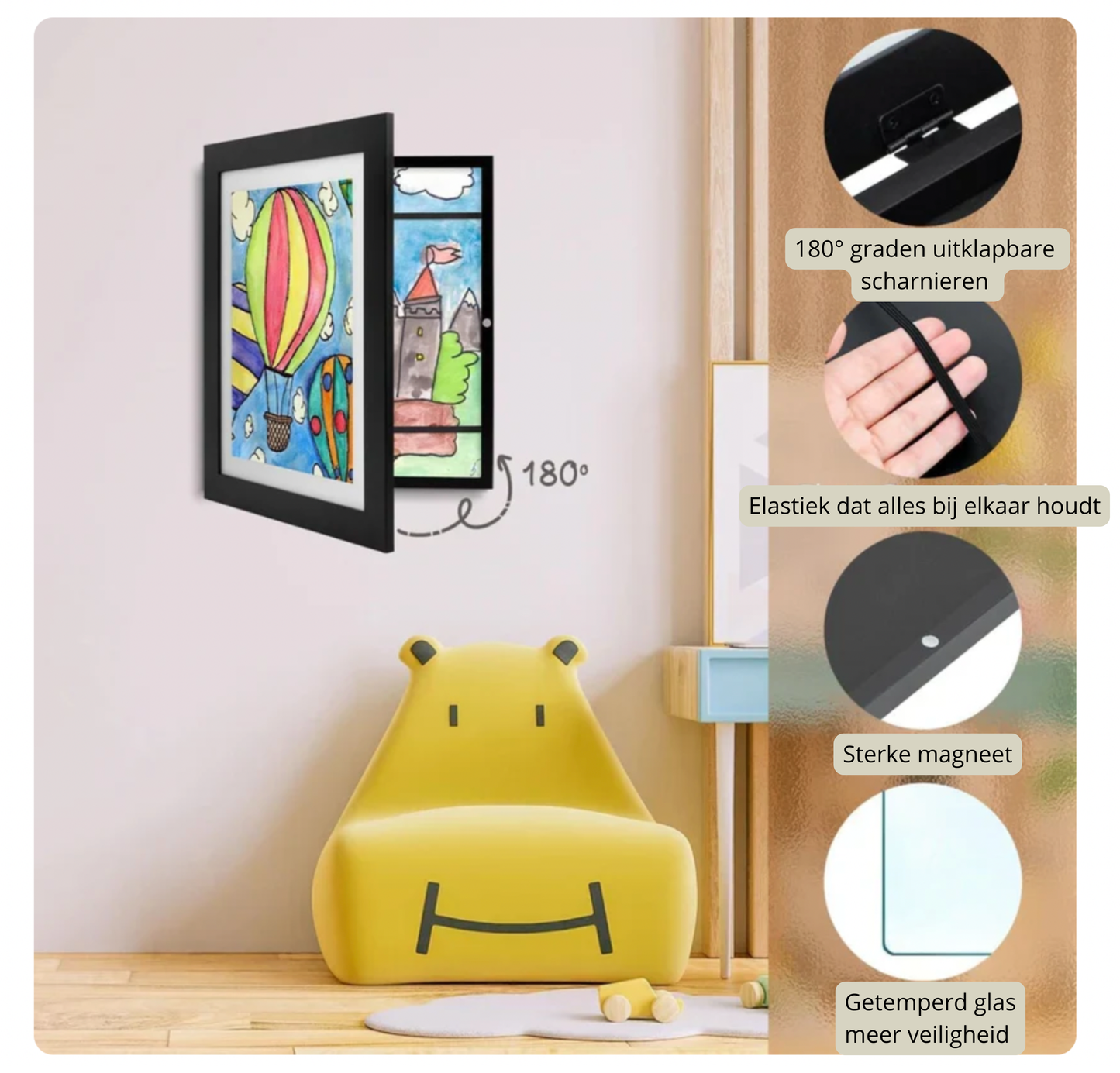 ExpoFrame β Geef kinderkunst de plek die het verdient