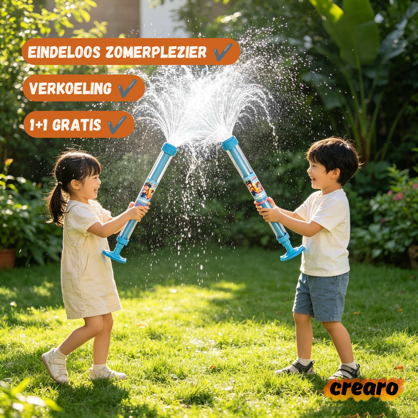 HappyFountain Waterpistool - Onvergetelijke Waterpret Buiten