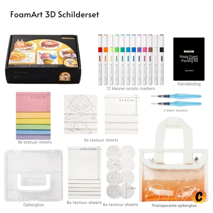 FoamArt Set– Laat je tekeningen tot leven komen