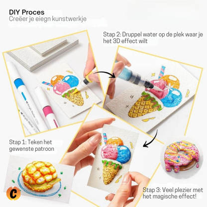 FoamArt Set– Laat je tekeningen tot leven komen