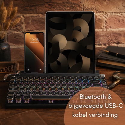 TypeSoul Retro Toetsenbord – Nostalgisch typen vol klasse