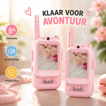 WalkieCam DuoSet - Avontuur en verantwoordelijkheid in één