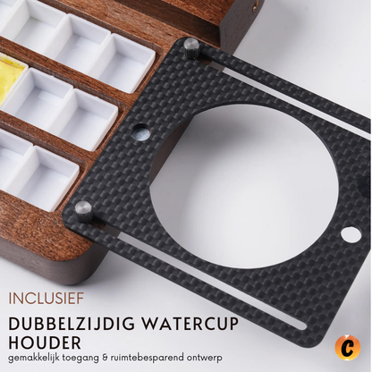 CREARO Outdoor Aquarelset - Overal luxe kunnen schilderen