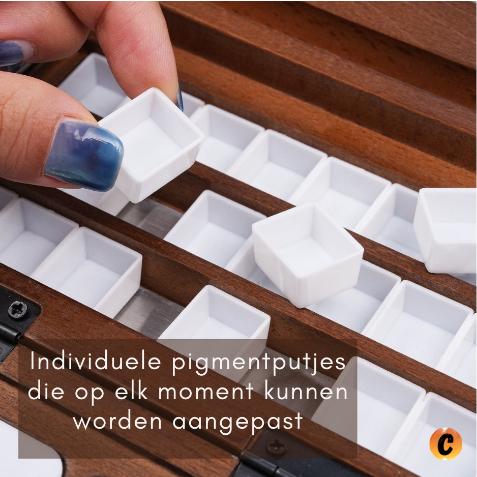 CREARO Outdoor Aquarelset - Overal luxe kunnen schilderen