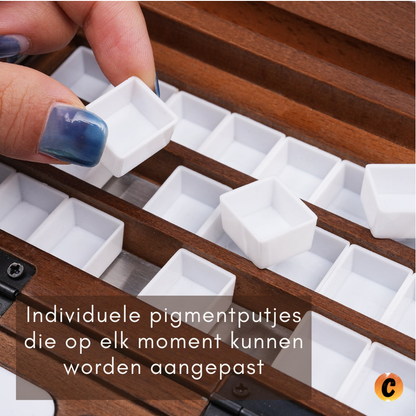 CREARO Outdoor Aquarelset - Overal luxe kunnen schilderen