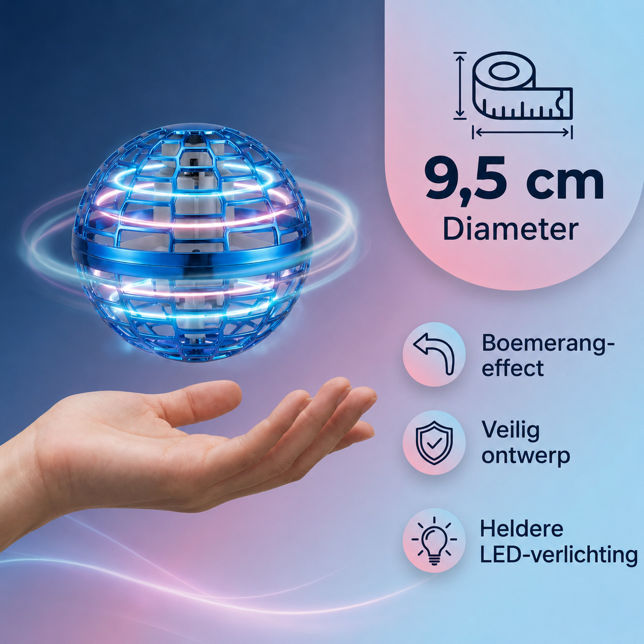 UfoBall – Magie zweeft door de kamer