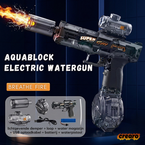 AquaBlock Electro Watergun - Voor een onvergetelijke zomer