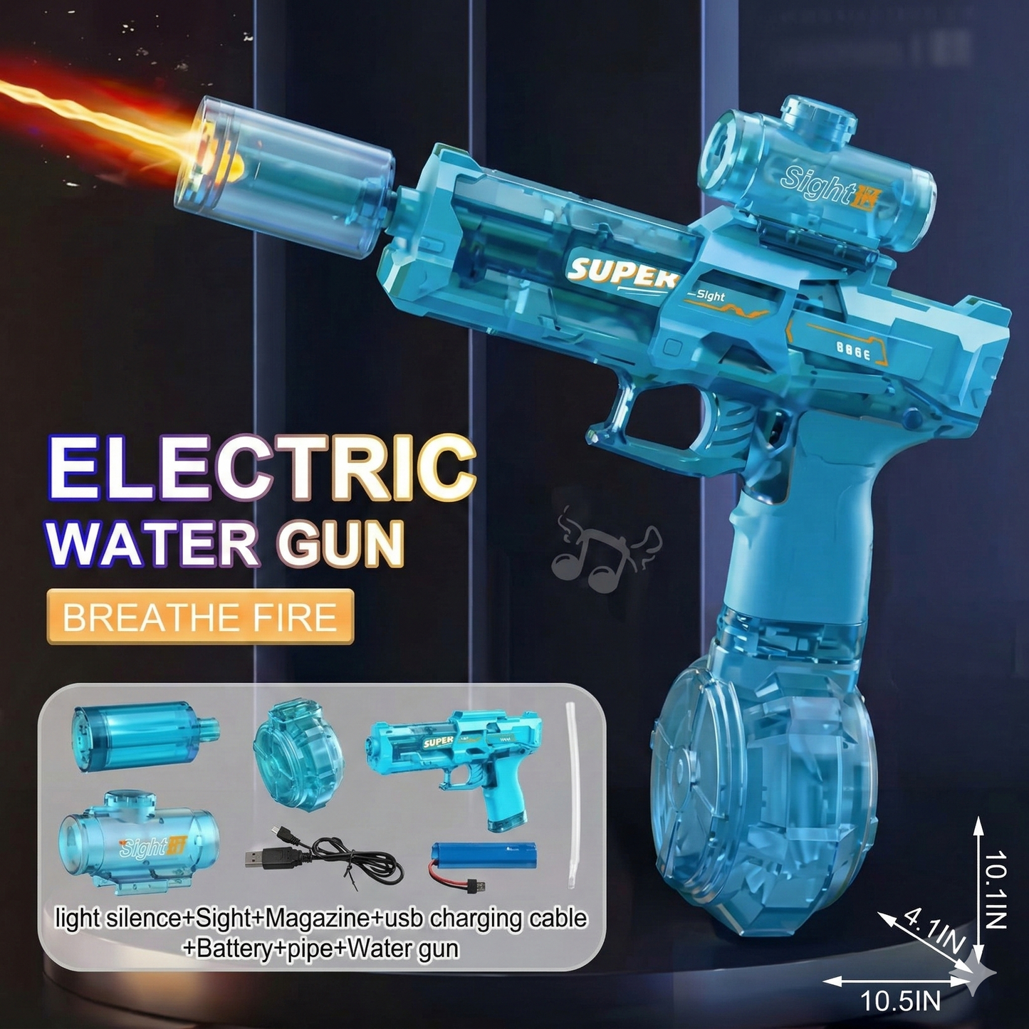 AquaBlock Electro Watergun - Voor een onvergetelijke zomer