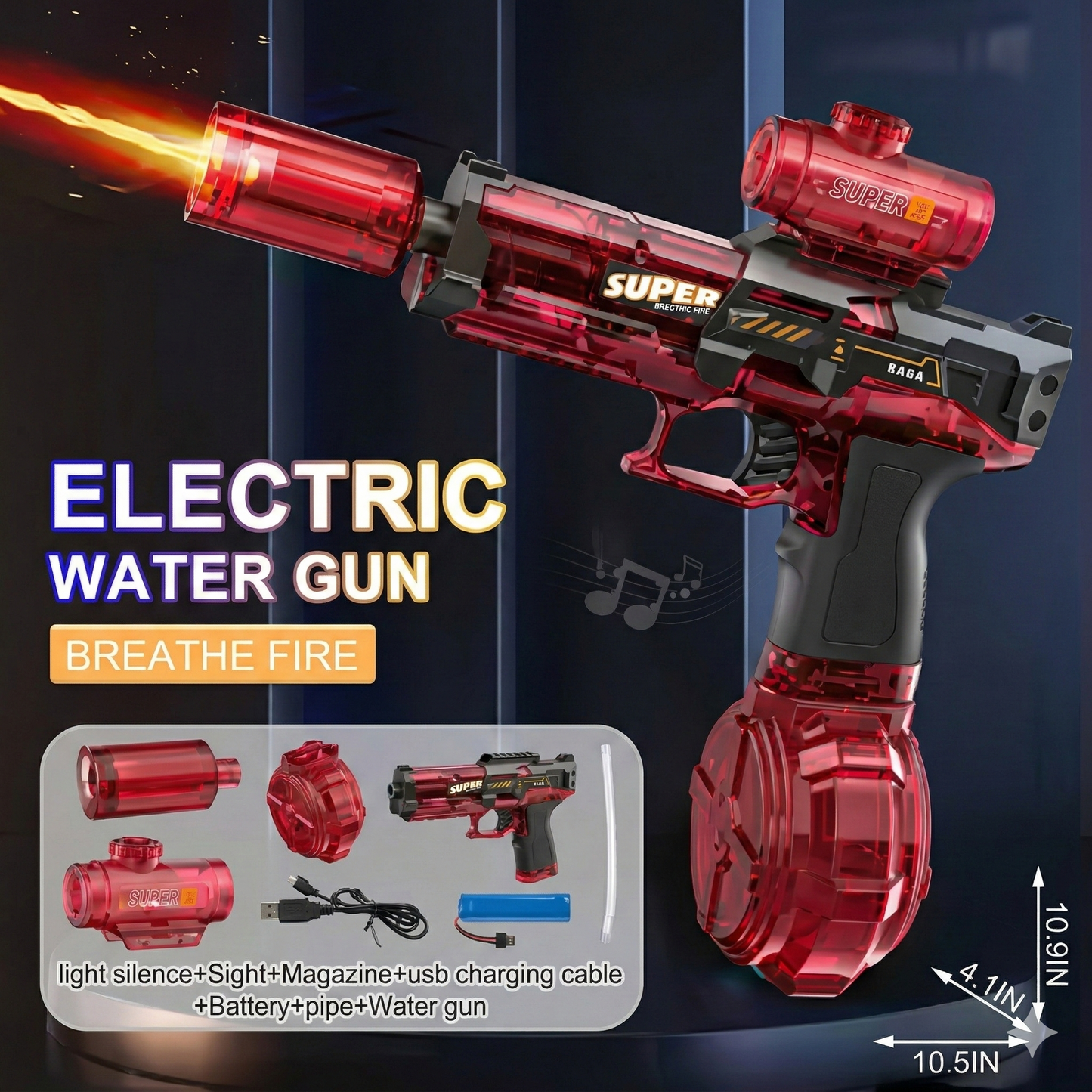 AquaBlock Electro Watergun - Voor een onvergetelijke zomer