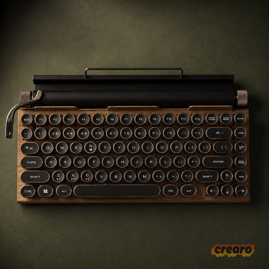 TypeSoul Retro Toetsenbord – Nostalgisch typen vol klasse