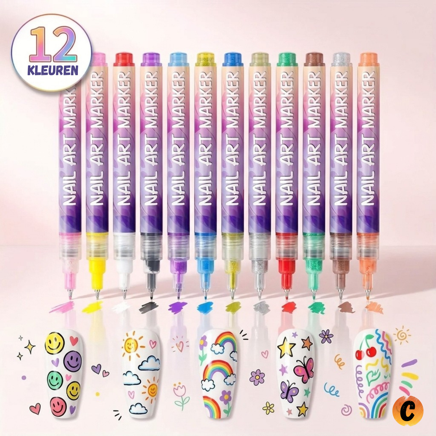 NailGlow Pennenset – Nail Art was nog nooit zo makkelijk