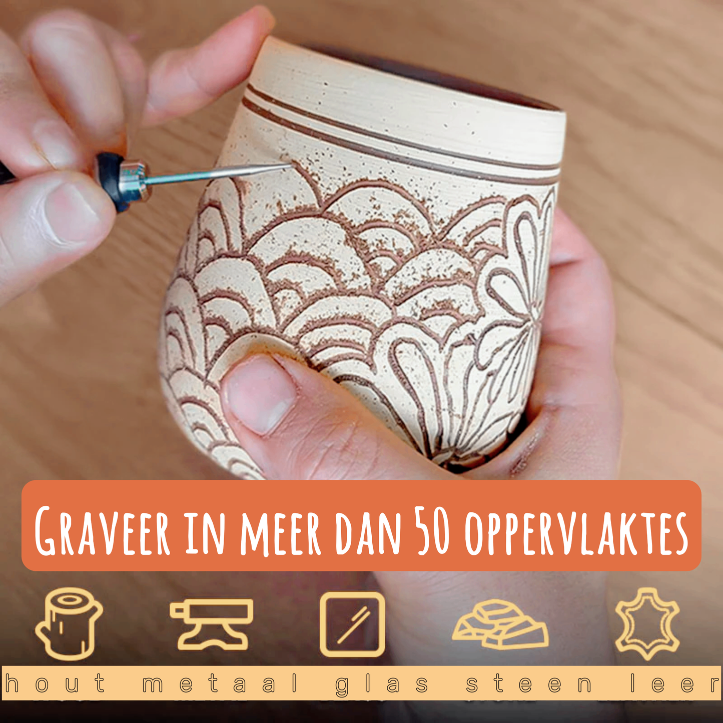 Customizer Graveerpen - Ontspan op een creatieve manier