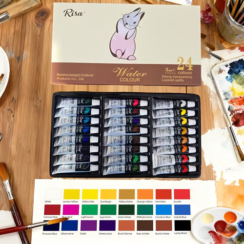 CREARO Aquarelverf Set – Verse kleuren voor jouw reis-aquarelset