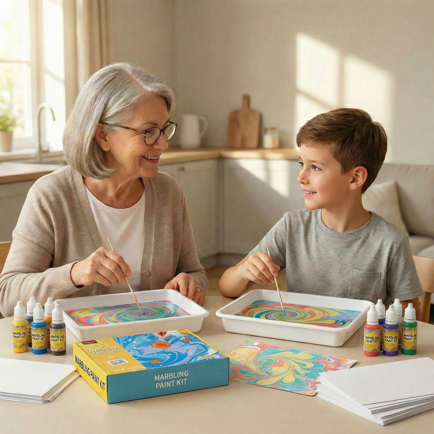MagicMarble Kit - Word verrast door waterkunst