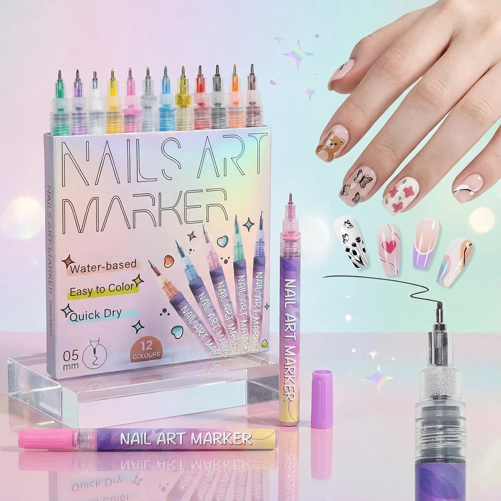NailGlow Pennenset – Nail Art was nog nooit zo makkelijk