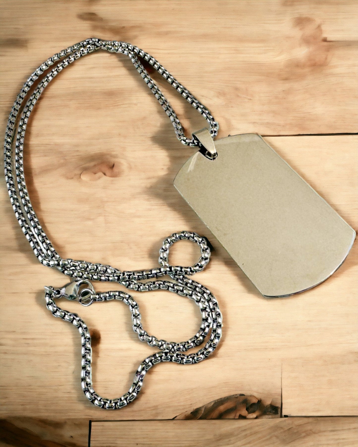 Ketting ID - Geef een zelf-gegraveerde hanger kado
