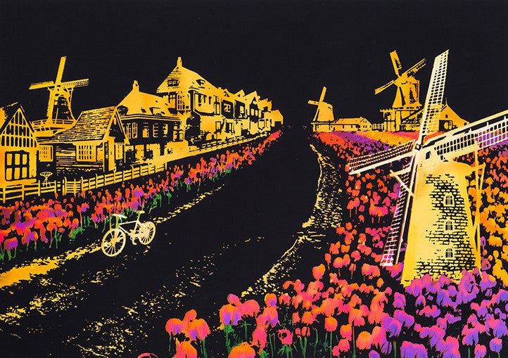 ScratchGlow: Maak een kunstwerk dat je aan de muur hangt | 3+2 Gratis